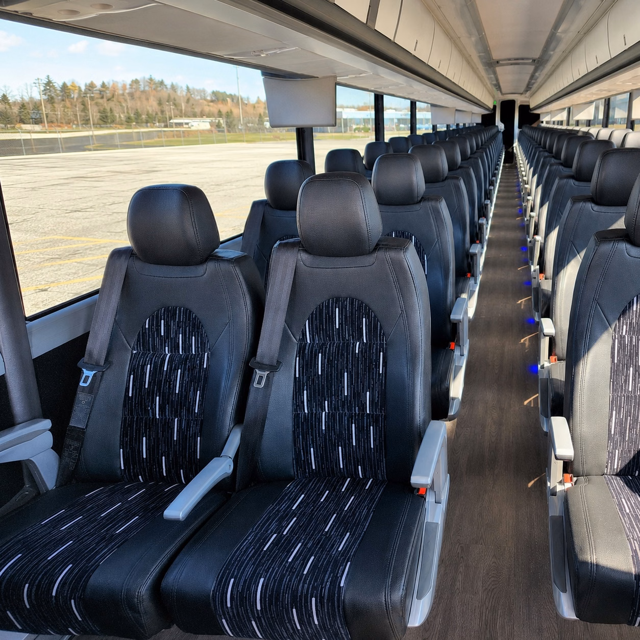 charter bus rentals for large concert groups departing north bergen