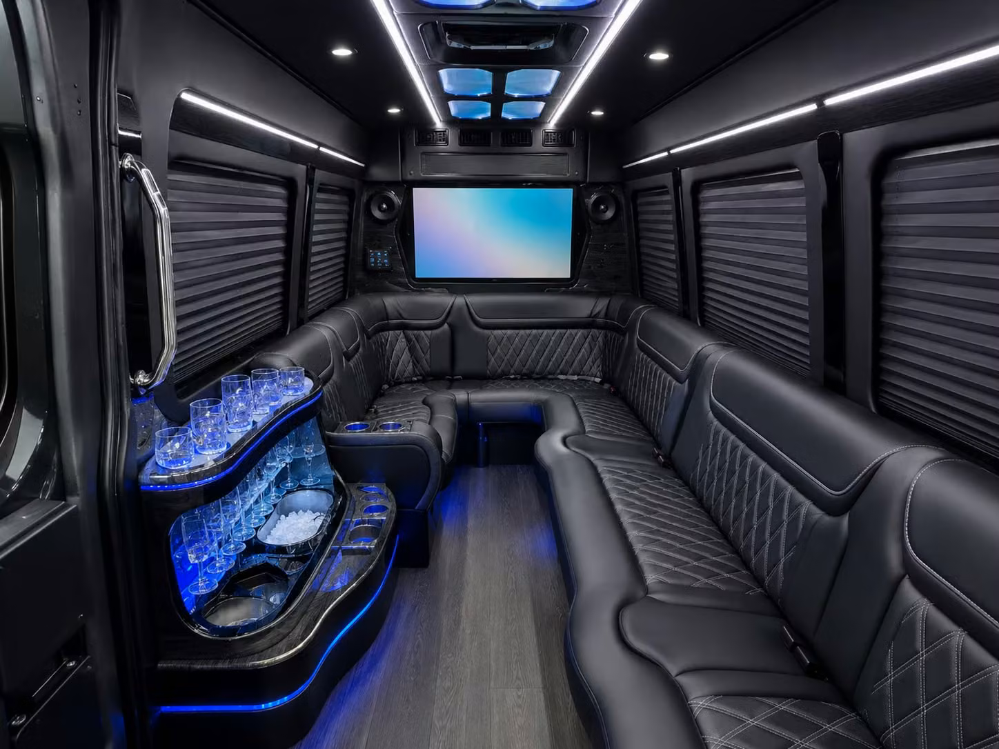 sprinter van rentals for intimate prom groups in north bergen nj