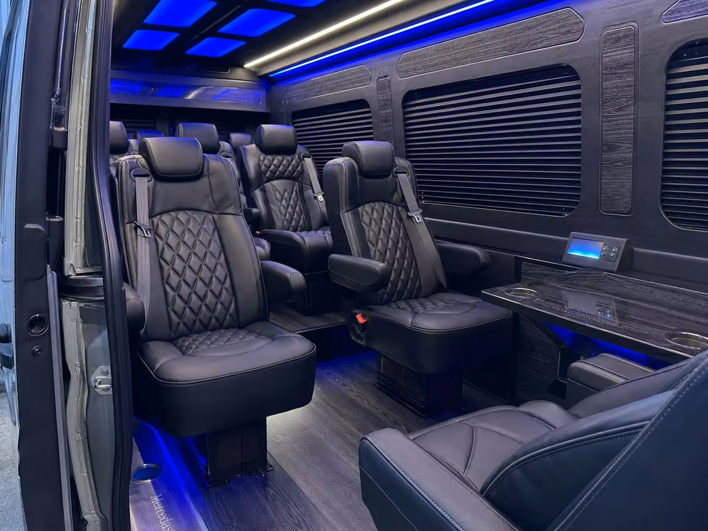 sprinter van transportation for groups and events across north bergen