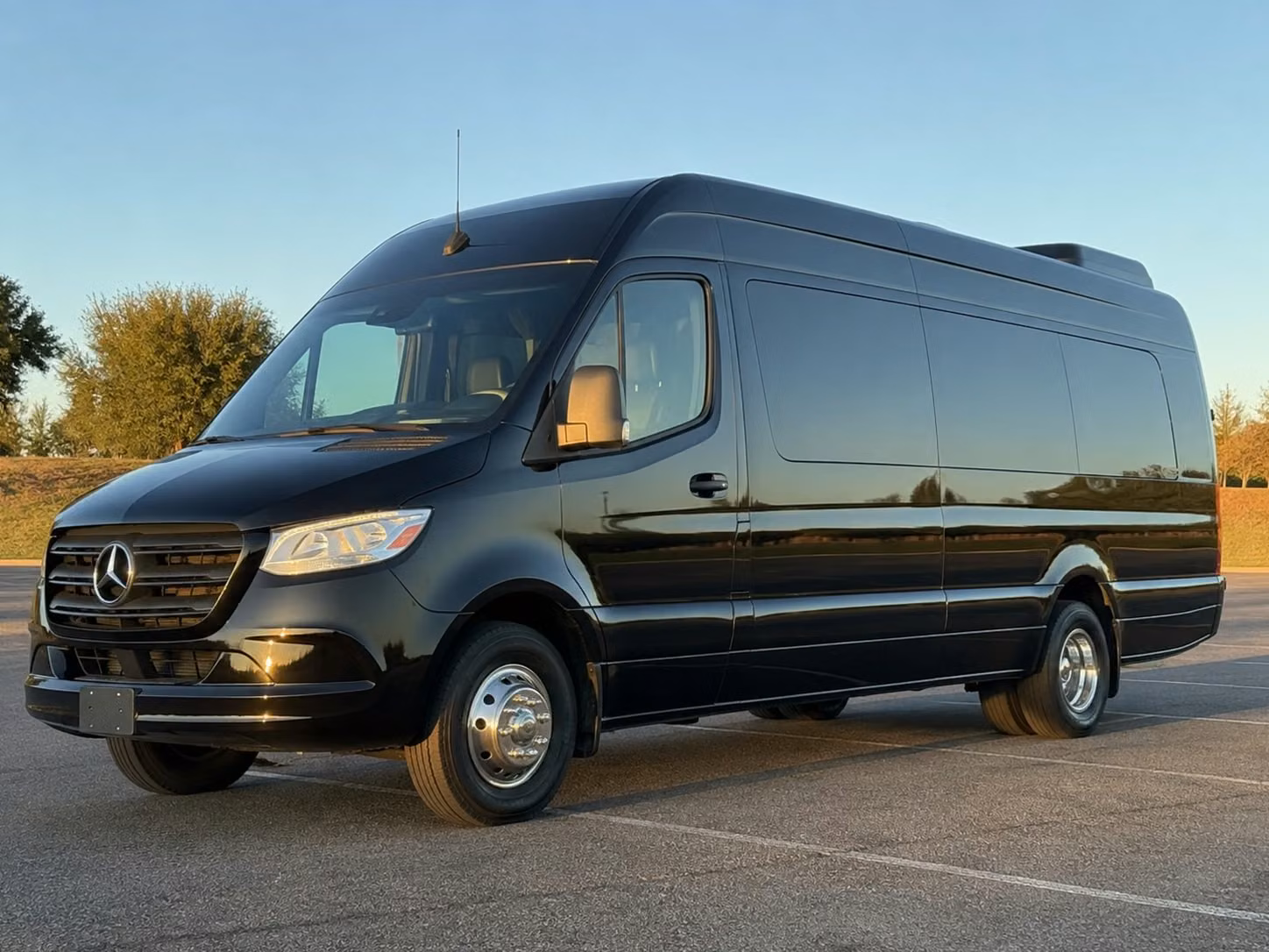 sprinter van with driver